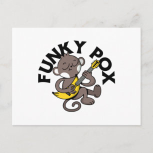 Cartes Pour Fêtes Annuelles Variole du singe Funky Pox
