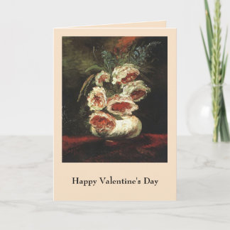 Cartes Pour Fêtes Annuelles Vase avec pivoines par Vincent van Gogh