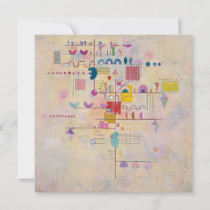 Cartes Pour Fêtes Annuelles Vasily Kandinsky - Ascent gracieux