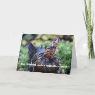 Cartes Pour Fêtes Annuelles Vegan Christmas