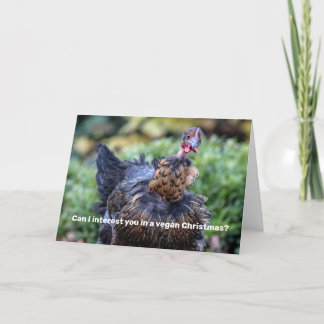 Cartes Pour Fêtes Annuelles Vegan Christmas