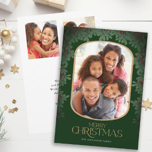 Cartes Pour Fêtes Annuelles Végétation d'hiver Mistletoe 3 Photos Noël