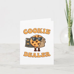 Cartes Pour Fêtes Annuelles Vendeur de biscuits drôle de cuisson