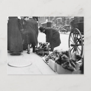 Cartes Pour Fêtes Annuelles Vendeur de jouets de Noël