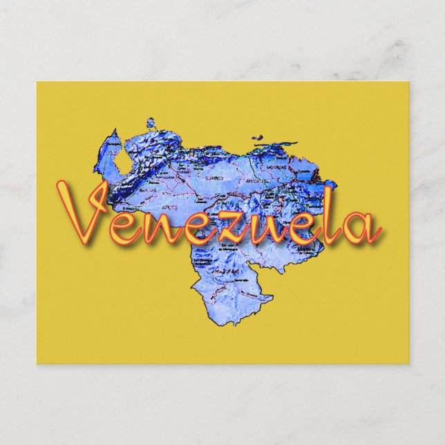 Cartes Pour Fêtes Annuelles Venezuela (Devant)