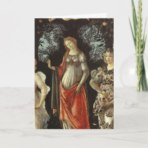 Cartes Pour Fêtes Annuelles Vénus de Botticelli Déesse de l'Amour Art de la Re