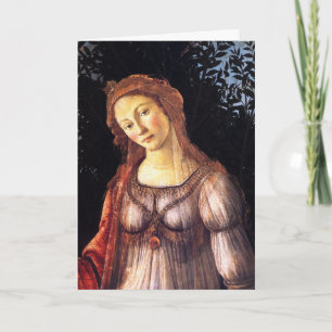 Cartes Pour Fêtes Annuelles Vénus de Botticelli Déesse de l'Amour Art de la Re