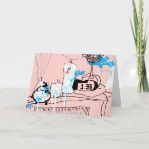 Cartes Pour Fêtes Annuelles Vêpres de minuit