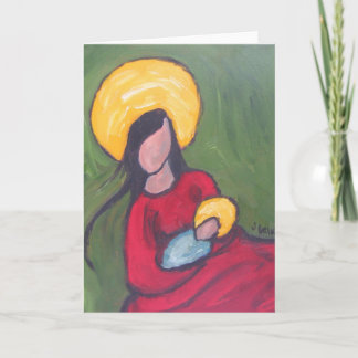 Cartes Pour Fêtes Annuelles Verdant Madonna