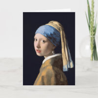 Vermeer Jeune fille au collier de perles Beaux-Art