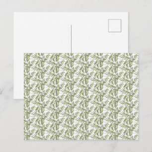 Cartes Pour Fêtes Annuelles vert de printemps