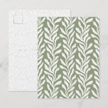 Vert sauge Minimal Moderne Biologique Algue marine