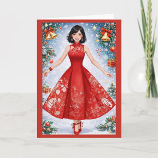 Cartes Pour Fêtes Annuelles Very Merry Christmas Card