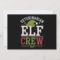 Vétérinaire Elf de Noël Technicien vétérinaire