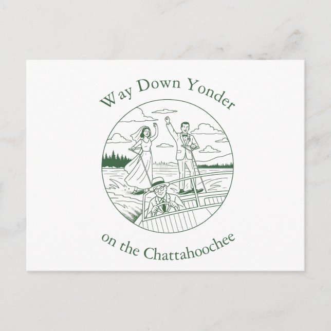 Cartes Pour Fêtes Annuelles Vibes des lacs (Devant)