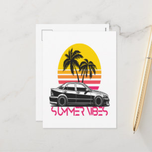 Cartes Pour Fêtes Annuelles Vibes d'été