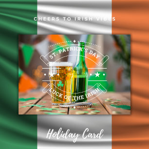 Cartes Pour Fêtes Annuelles Vibes irlandaises - St. Paddy’s Day