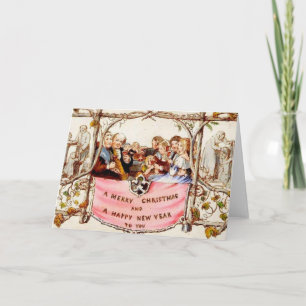 Cartes Pour Fêtes Annuelles Victorian Christmas