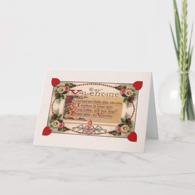 Cartes Pour Fêtes Annuelles Victorian Ornate (Devant)