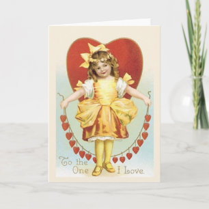 Cartes Pour Fêtes Annuelles Victorian Valentine Love Valentine's Day Card