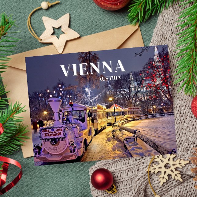 Cartes Pour Fêtes Annuelles Vienne Autriche Europe Voyages Noël (Créateur téléchargé)