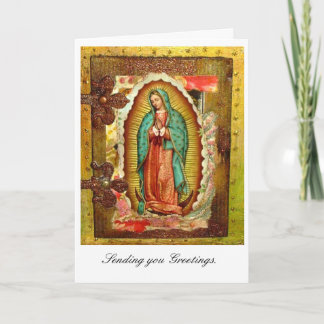 Cartes Pour Fêtes Annuelles Vierge Marie