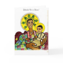 Vierge noire et enfant