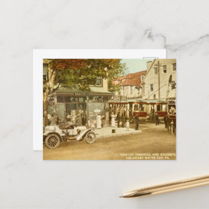 Cartes Pour Fêtes Annuelles Vieux magasin de souvenirs épuiseur de shopping ph