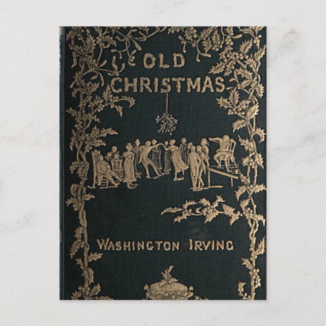 Cartes Pour Fêtes Annuelles Vieux Noël - Washington Irving (Devant)
