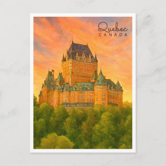 Cartes Pour Fêtes Annuelles Vieux-Québec | Aquarelle du Canada
