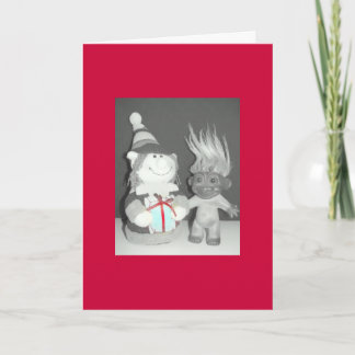 Cartes Pour Fêtes Annuelles Vilain ou Nice