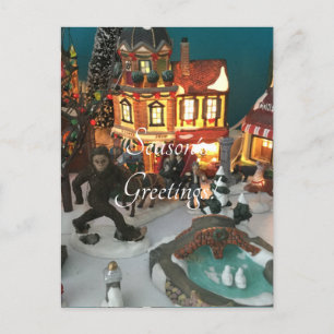 Cartes Pour Fêtes Annuelles Village de vacances Bigfoot