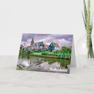 Cartes Pour Fêtes Annuelles Village néerlandais Marken