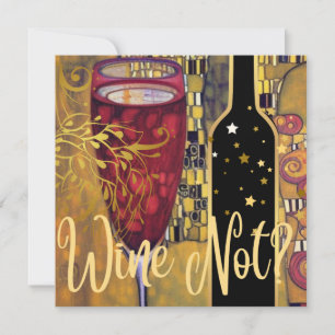 Cartes Pour Fêtes Annuelles Vin