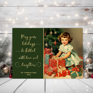 Cartes Pour Fêtes Annuelles Vintage