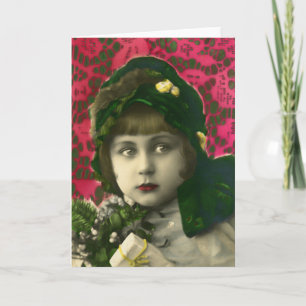 Cartes Pour Fêtes Annuelles vintage à noël