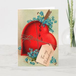 Cartes Pour Fêtes Annuelles Vintage Big Red