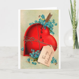 Cartes Pour Fêtes Annuelles Vintage Big Red