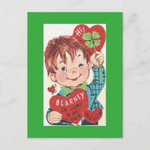 Cartes Pour Fêtes Annuelles Vintage Blarney Stone Valentine