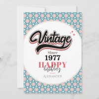 Vintage depuis - 1977