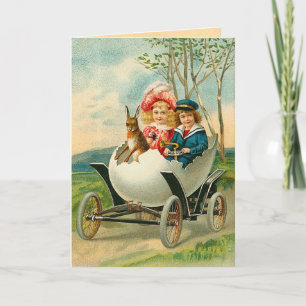 Cartes Pour Fêtes Annuelles Vintage Easter