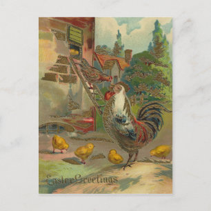 Cartes Pour Fêtes Annuelles Vintage Easter Greetings