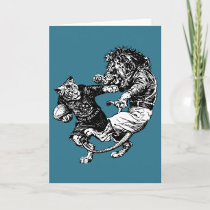Cartes Pour Fêtes Annuelles vintage funny rugby