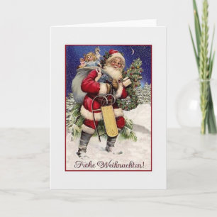 Cartes Pour Fêtes Annuelles Vintage German