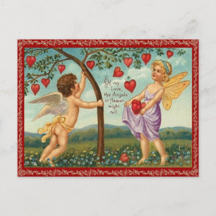 Cartes Pour Fêtes Annuelles Vintage Heart