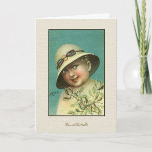 Cartes Pour Fêtes Annuelles Vintage Italian