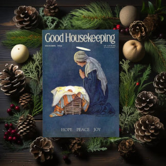 Cartes Pour Fêtes Annuelles Vintage Jessie Willcox Smith Marie Jésus Noël