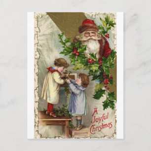 Cartes Pour Fêtes Annuelles Vintage *Joyeux Noël*