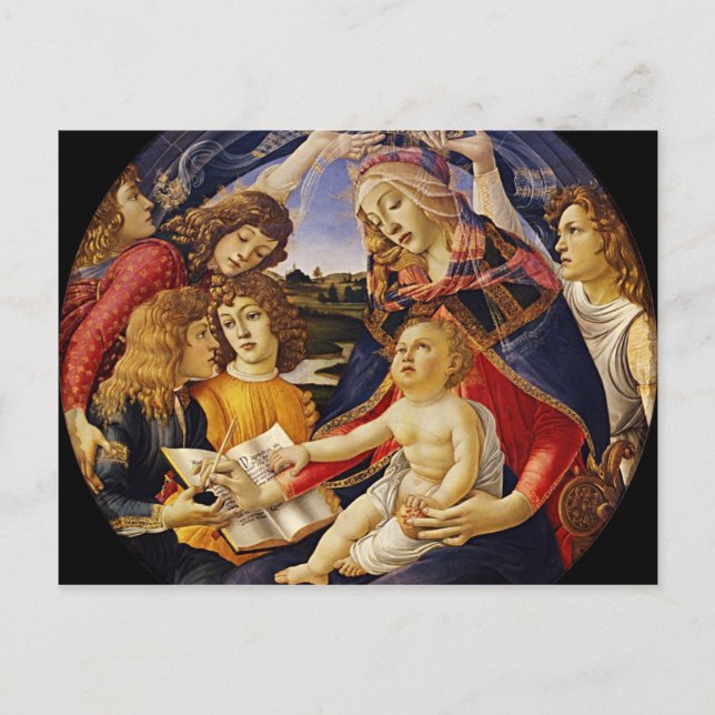 Cartes Pour Fêtes Annuelles Vintage Madonna Christmas Postcard (Devant)