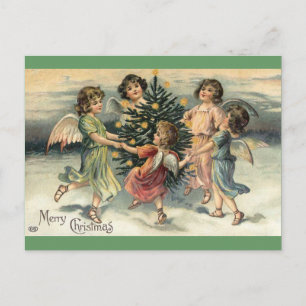 Cartes Pour Fêtes Annuelles Vintage Merry